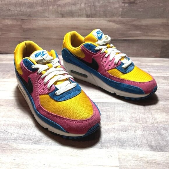Nike Air Max 90 Sneakers Multicolor Size 7.5 US - Picture 1 of 9